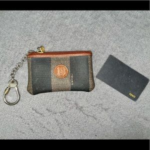 Authentic vintage Fendi coin purse